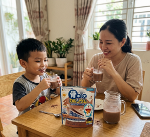 Review Canxi cá tuyết Nhật Bản Fine Japan của mẹ